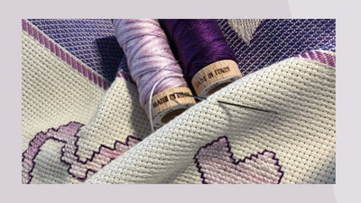 Tutorial Punto Croce | Cuori rilassanti