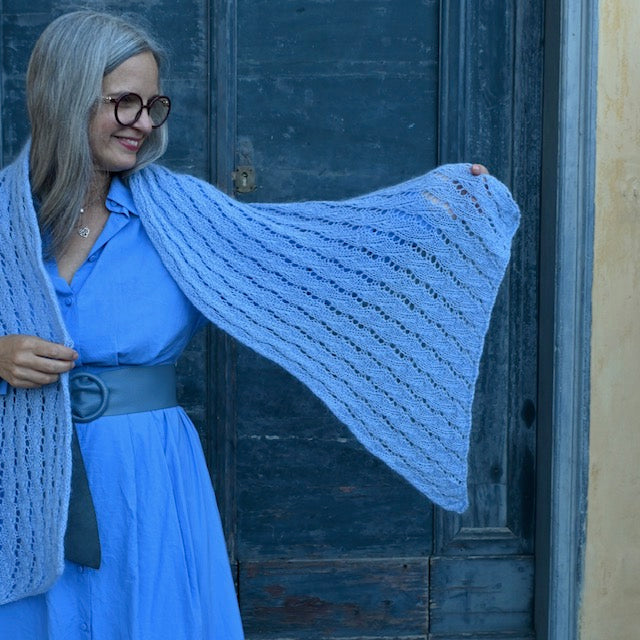 Stola Istruzioni Sciarpa Ai Ferri Schema Stola Ai Ferri Frigg