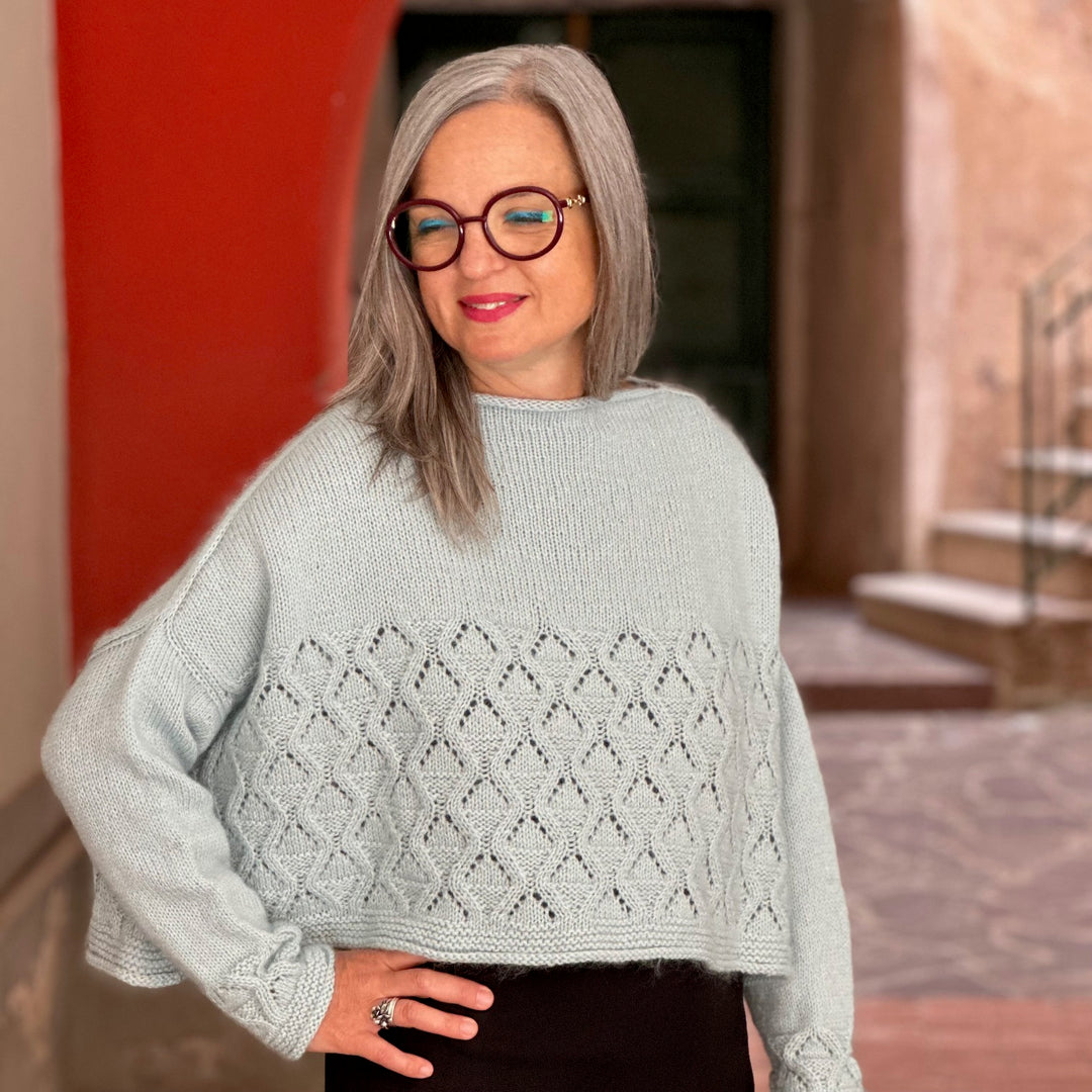 Schema Maglia ai Ferri Eleide| Modello Emma Fassio