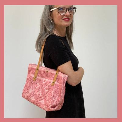 borsa artigianale sardinia small rosa