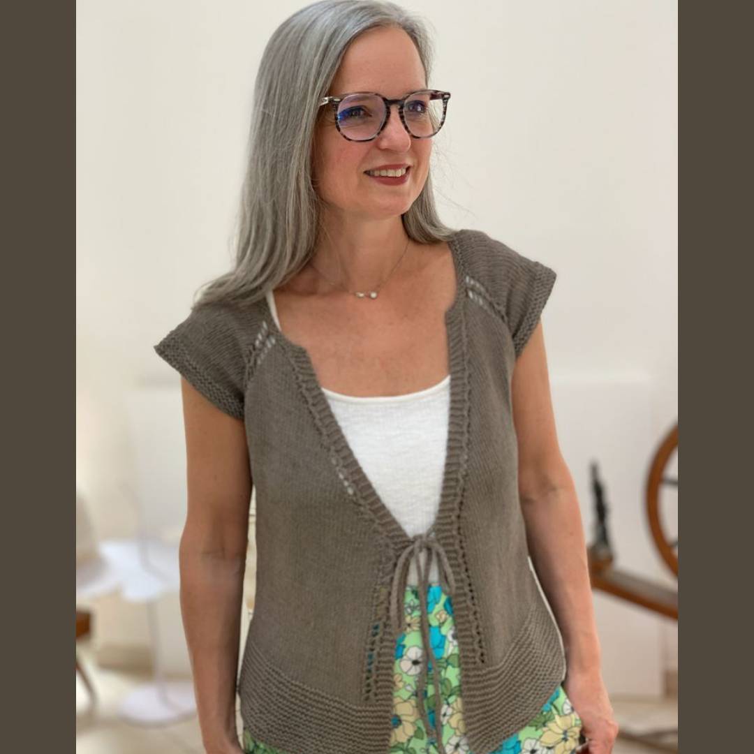 Ferri Tutorial Canottiera Ai Ferri Senza Cuciture Maglione [1