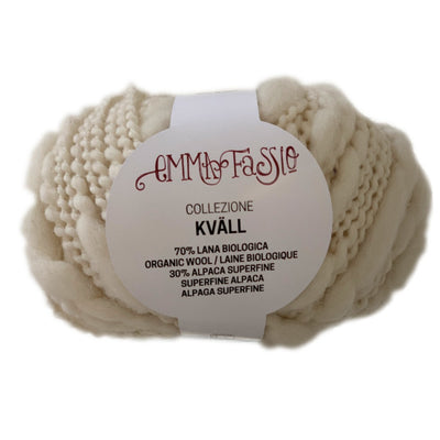 gomitoli di lana Emma Fassio Kvall Neve
