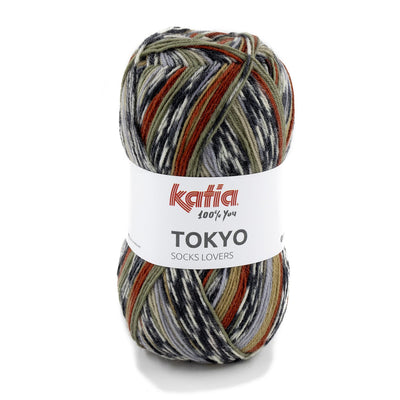 Filato per calze Katia Tokio 80
