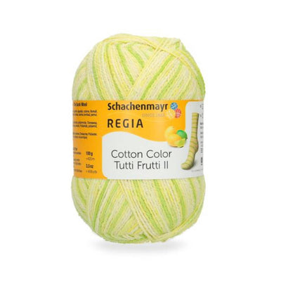 Filati per calze Regia cotone Tutti Frutti limone