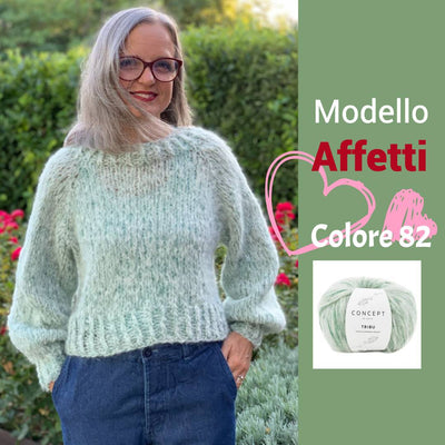 kit maglia ai ferri 82 affetti emma fassio