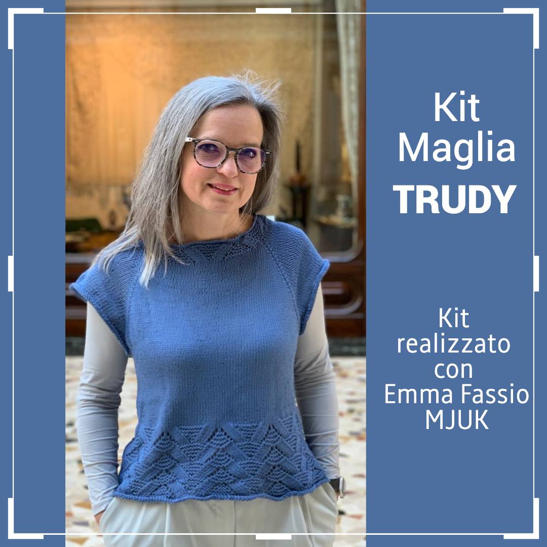 Kit Maglia Top Down ai Ferri Trudy Shop Emma Fassio