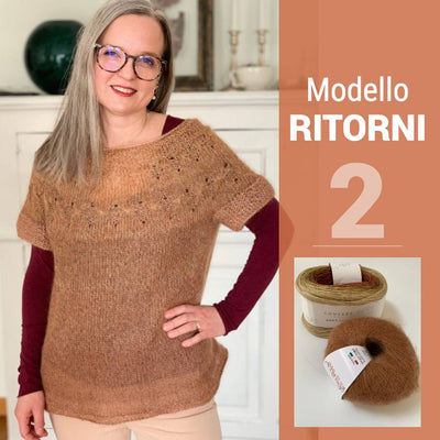 kit maglia ai ferri Ritorni di Emma Fassio colore 2