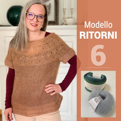 kit maglia ai ferri Ritorni di Emma Fassio colore 6