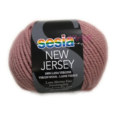 Lana Sesia New Jersey rosa antico