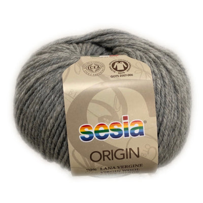 Lana biologica Sesia Origin grigio chiaro