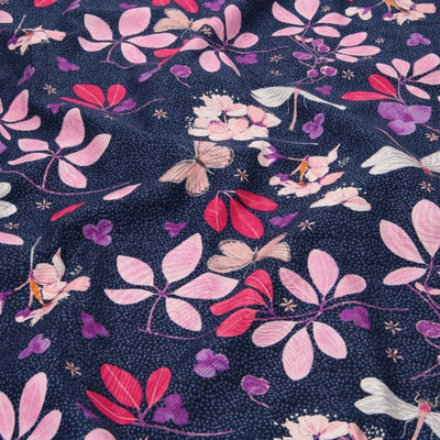 Tessuto di cotone MEZ Spring Blossom Night